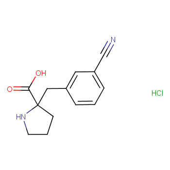 (S)-ALPHA-(3-CYANO-BENZYL)-PROLINE-HCL