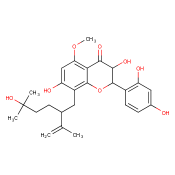 苦参醇K价格, Kushenol K对照品, CAS号:101236-49-1