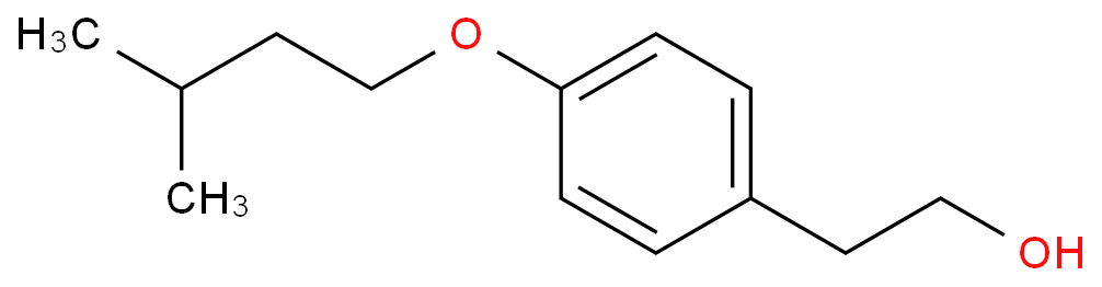 15-92-(4-乙氧基苯基)乙醇分子式、结构式