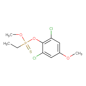 Phosphonothioic acid, ethyl-, O-(2,6-dichloro-4-methoxyphenyl) O-methyl ester (9CI)