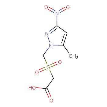 ([(5-Methyl-3-nitro-1H-pyrazol-1-yl)methyl]sulfonyl)acetic acid