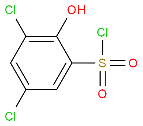 3,5-dichloro-2-hydroxybenzenesulfonyl chloride