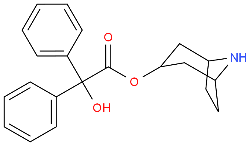 N-去甲托品醇-3a-基(2-羥基-2,2-二苯基)乙酸酯