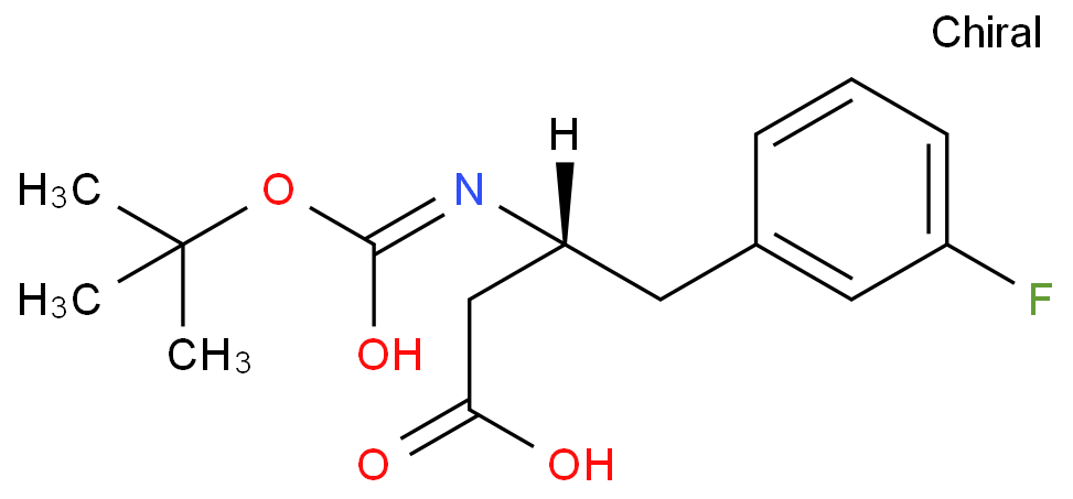 (R)-3-((叔丁氧羰基)氨基)-4-(3-氟苯基)丁酸CAS号331763-66-7(现货优势供应/质量保证)