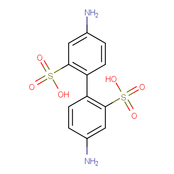5-amino-2-(4-amino-2-sulfophenyl)benzenesulfonic acid