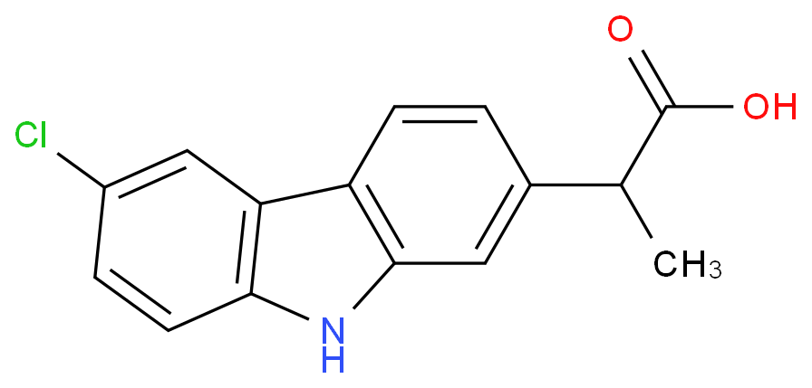 卡洛芬化学结构式
