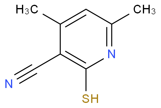 3-CYANO-4,6-DIMETHYL-2-MERCAPTOPYRIDINE