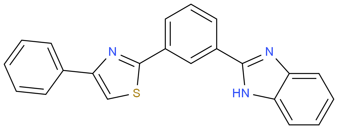 2-[3-(2-Benzimidazolyl)-phenyl)-4-phenylthiazole