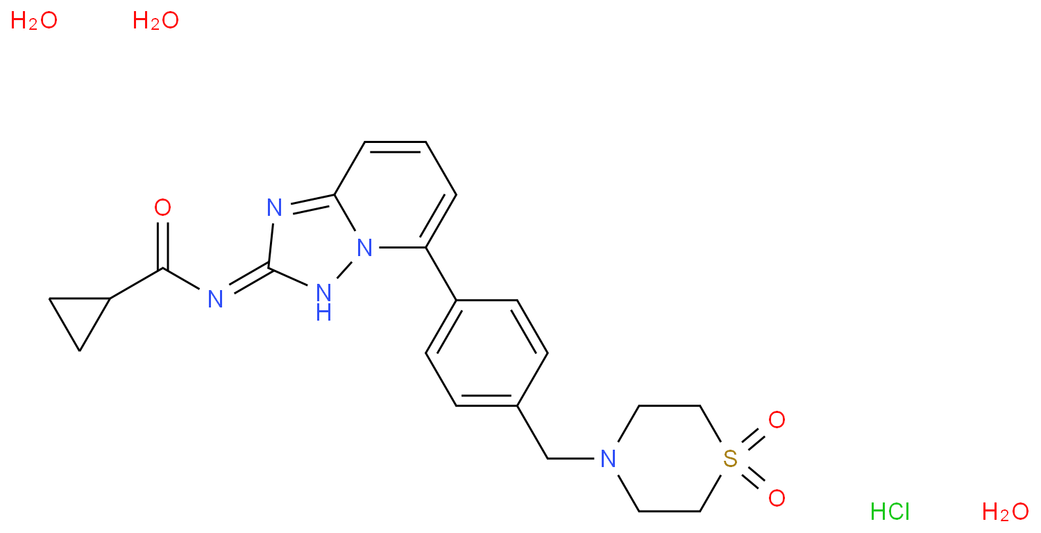 Filgotinib hydrochloride trihydrate