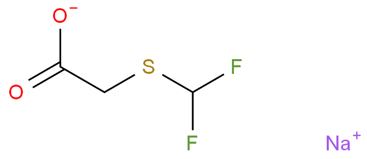 Acetic acid, 2-[(difluoromethyl)thio]-, sodium salt