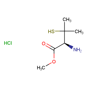 methyl (2S)-2-amino-3-methyl-3-sulfanylbutanoate,hydrochloride