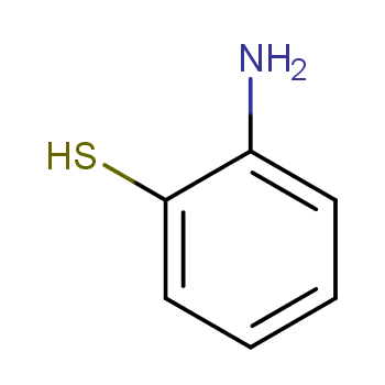 2-氨基苯硫醇化学结构式