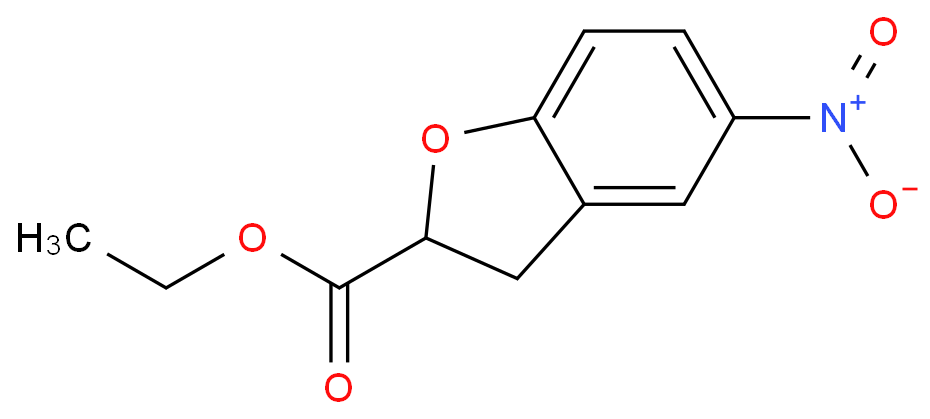 5-硝基-2,3-二氢苯并呋喃-2-甲酸乙酯
