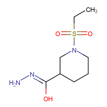1-ETHANESULFONYL-PIPERIDINE-3-CARBOXYLIC ACID HYDRAZIDE