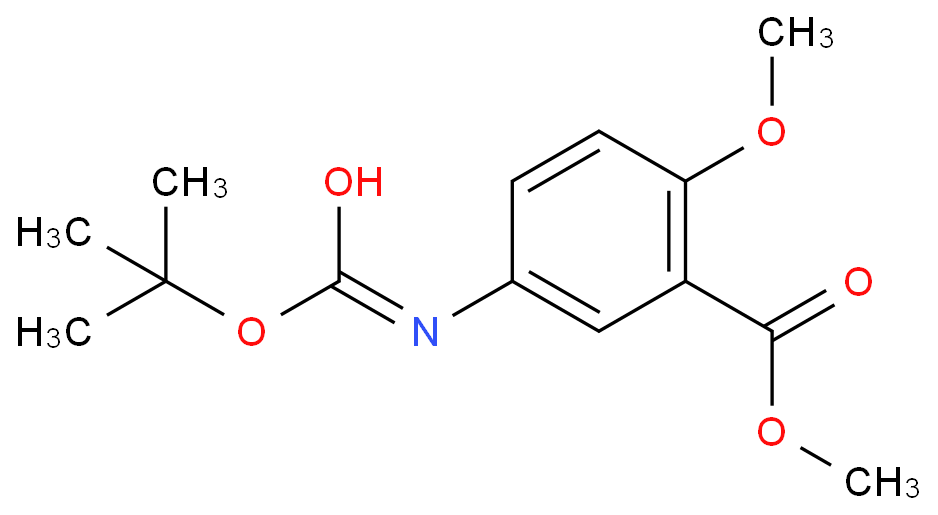5-((叔丁氧羰基)氨基)-2-甲氧基苯甲酸甲酯CAS号180690-86-2； （现货优势供应/质量保证）