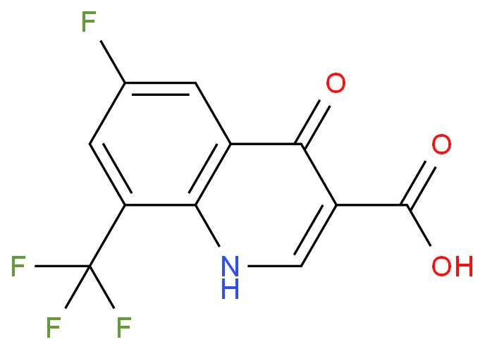 6-Fluoro-4-hydroxy-8-(trifluoromethyl)quinoline-3-carboxylic acid
