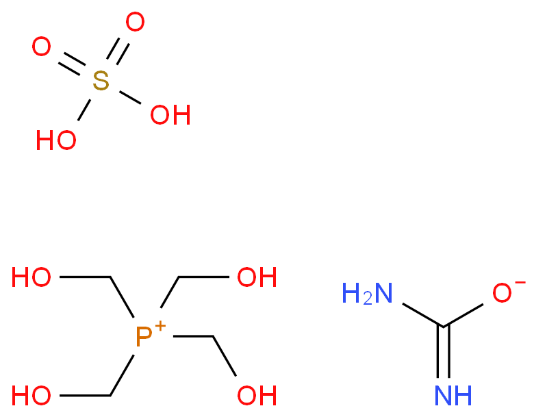 hydrogen sulfate;tetrakis(hydroxymethyl)phosphanium;urea