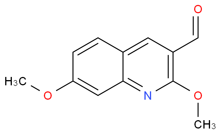 2,7-DIMETHOXY-QUINOLINE-3-CARBALDEHYDE