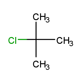 氯代叔丁烷化学结构式