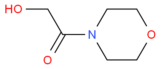 2-羟基-1-(4-吗啉)乙酮化学结构式