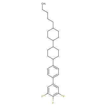 trans,trans-3,4,5-Trifluoro-4'-(4'-pentylbicyclohexyl-4-yl)biphenyl