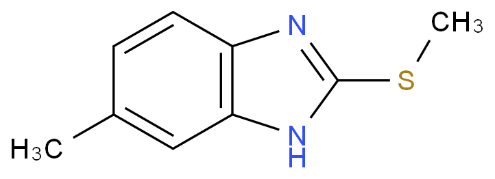 1H-Benzimidazole,5-methyl-2-(methylthio)-(9CI)