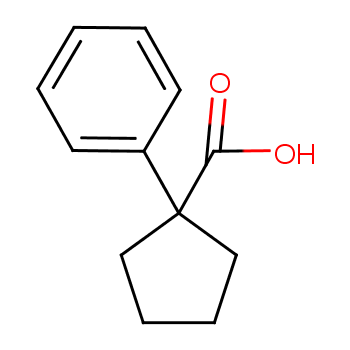 1-苯基环戊烷羧酸(标准品)77-55-4