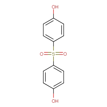 双酚 S化学结构式