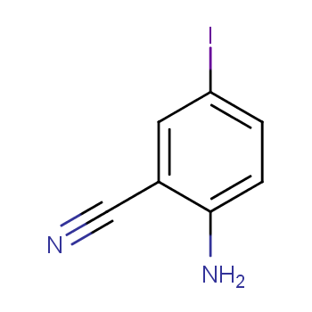 苯甲腈,2 -氨基- 5 -碘 CAS号:132131-24-9科研及生产专用 高校及研究所支持货到付款
