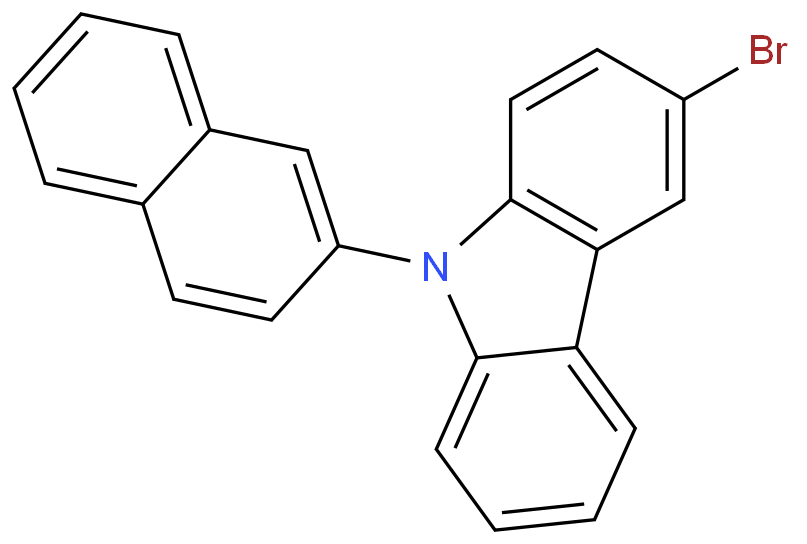 9-(2-Naphthyl)-3-BroMocarbazole  934545-80-9  
