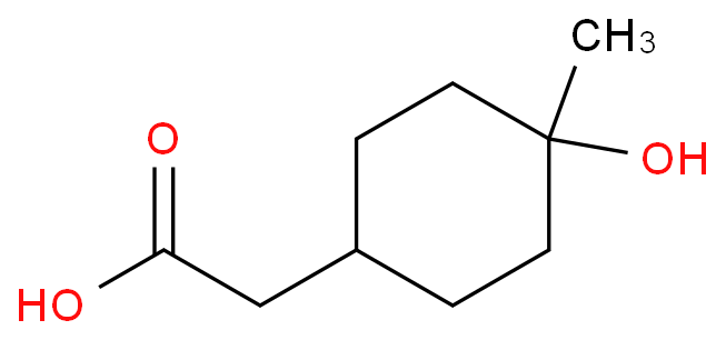 2-(4-hydroxy-4-methylcyclohexyl)acetic acid