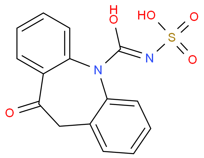 (5-oxo-6H-benzo[b][1]benzazepine-11-carbonyl)sulfamic acid