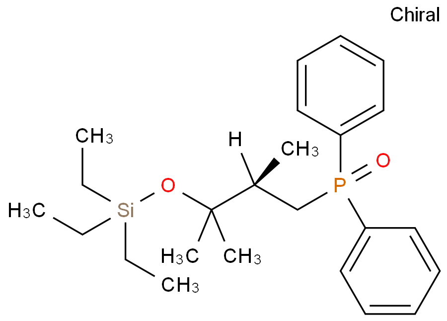 Phosphine oxide, [(2R)-2,3-diMethyl-3-[(triethylsilyl)oxy]butyl]diphenyl-