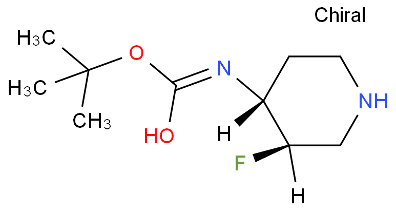N-[反式-3-氟哌啶-4-基]氨基甲酸叔丁酯