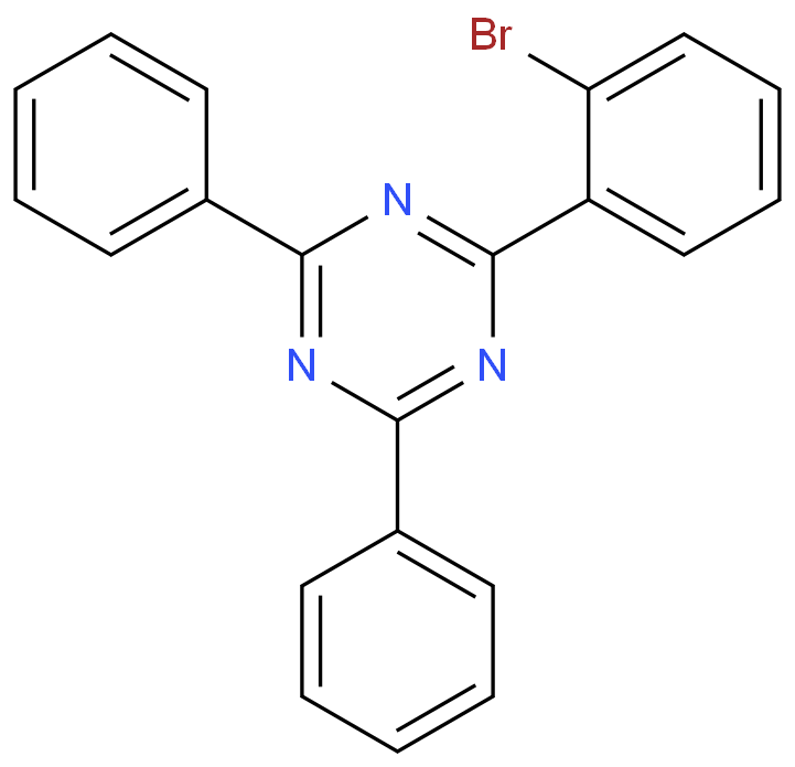 2-(2-溴苯基)-4,6-二苯基-1,3,5-三嗪 CAS:77189-15-2