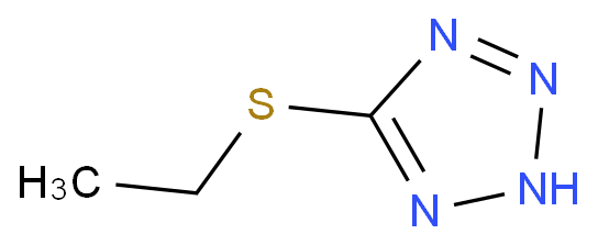 5-(Ethylthio)-1H-tetrazole structure