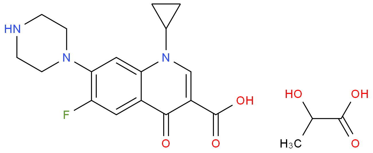 Ciprofloxacin lactate
