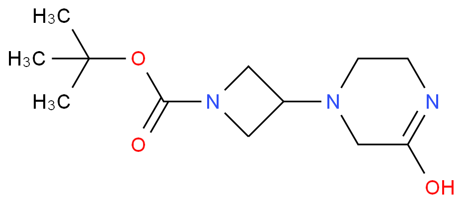 3-(3-氧代哌嗪-1-基)氮杂环丁烷-1-羧酸叔丁酯/1257293-71-2