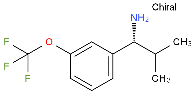 (1R)-2-METHYL-1-[3-(TRIFLUOROMETHOXY)PHENYL]PROPYLAMINE
