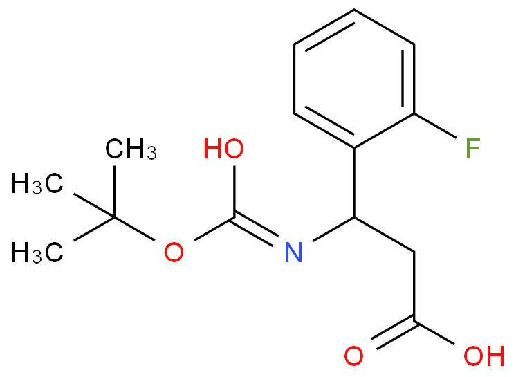 3-N-BOC-3-(2-FLUOROPHENYL)PROPIONIC ACID