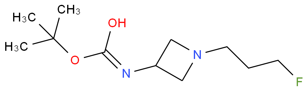 N-[1-(3-氟丙基)氮杂环丁烷-3-基]氨基甲酸叔丁酯CAS号2222845-47-6；