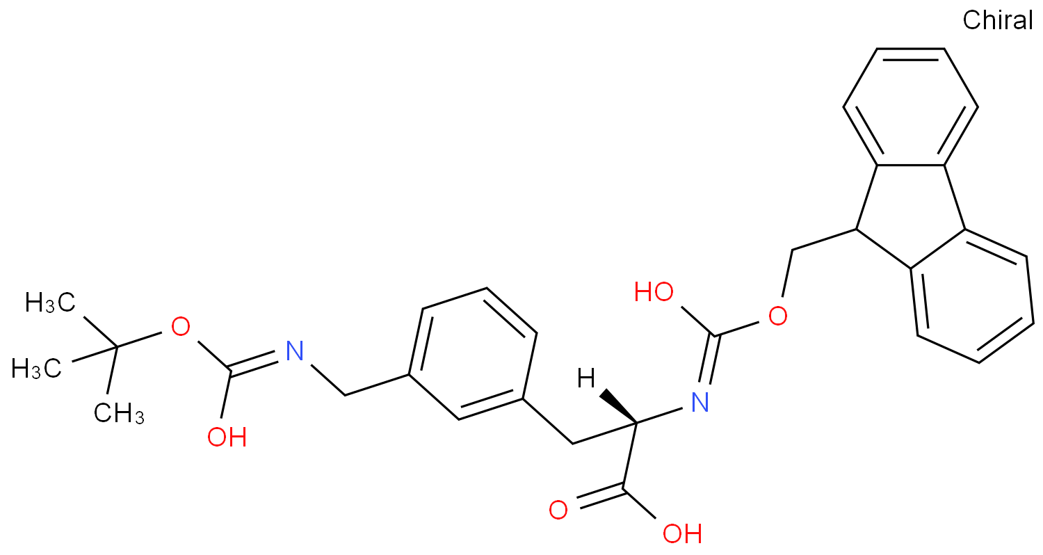 Fmoc-3-(Boc-氨基甲基)-L-苯丙氨酸CAS号266999-24-0(现货供应/质量保证)