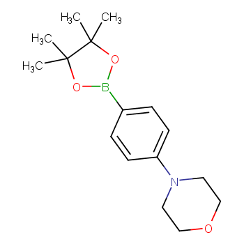 4-[4-(4,4,5,5-tetramethyl-1,3,2-dioxaborolan-2-yl)phenyl]morpholine  