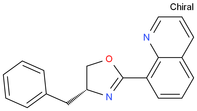 (R)-4-苄基-2-(喹啉-8-基)-4,5-二氢恶唑/259105-55-0