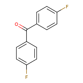 Bis(4-fluorophenyl)-methanone structure