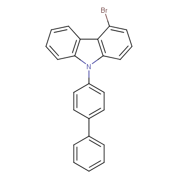 9H-Carbazole, 9-[1,1'-biphenyl]-4-yl-4-bromo-