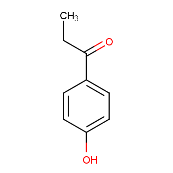 4'-Hydroxypropiophenone structure
