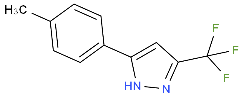 1H-Pyrazole, 3-(4-methylphenyl)-5-(trifluoromethyl)-  
