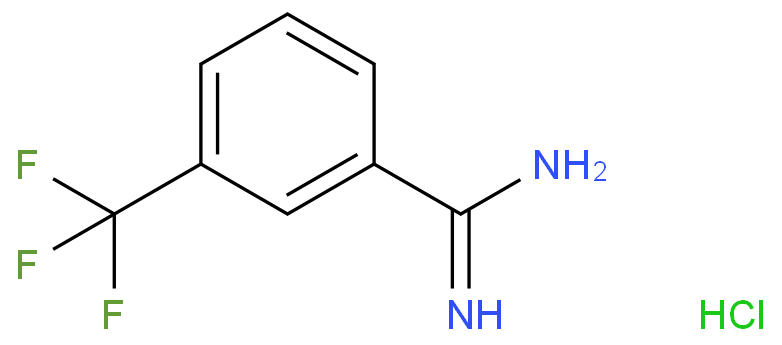 3-(trifluoromethyl)benzenecarboximidamide;hydrochloride