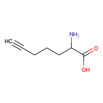 6-Heptynoic acid, 2-amino-, (2S)-  